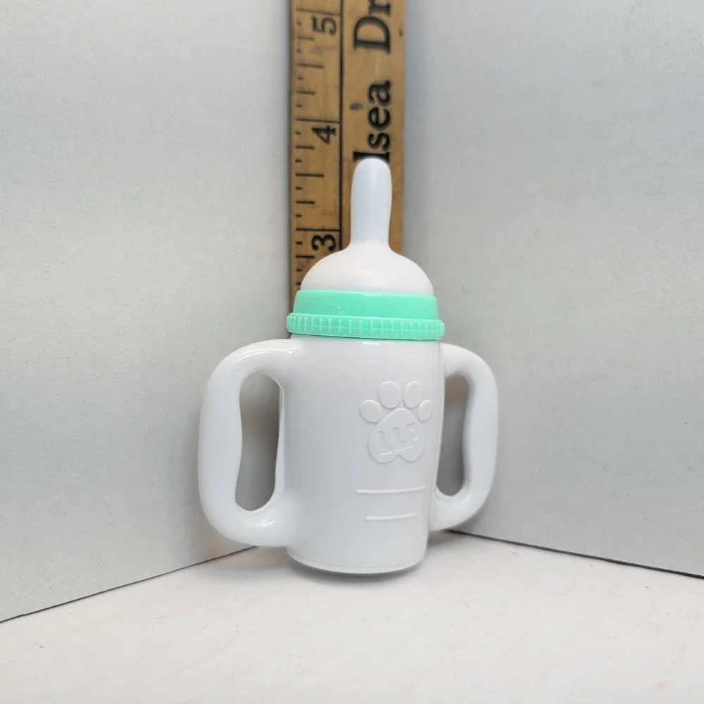 Little Live Pets White and Mint Green Replacement Toy Baby Bottle Accessory